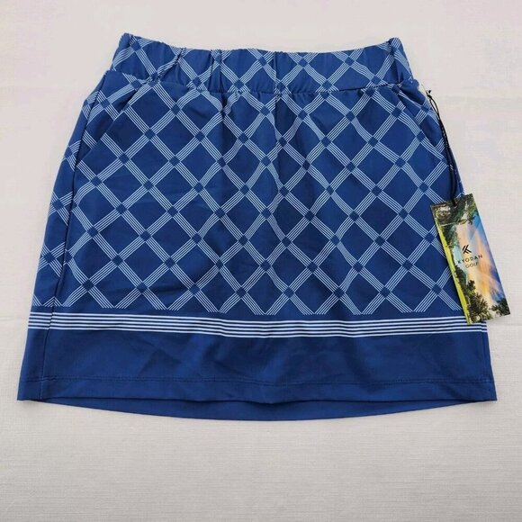 Kyodan Pants - Kyodan Golf Womans Size XS Active Wear Skort Pockets Blue White